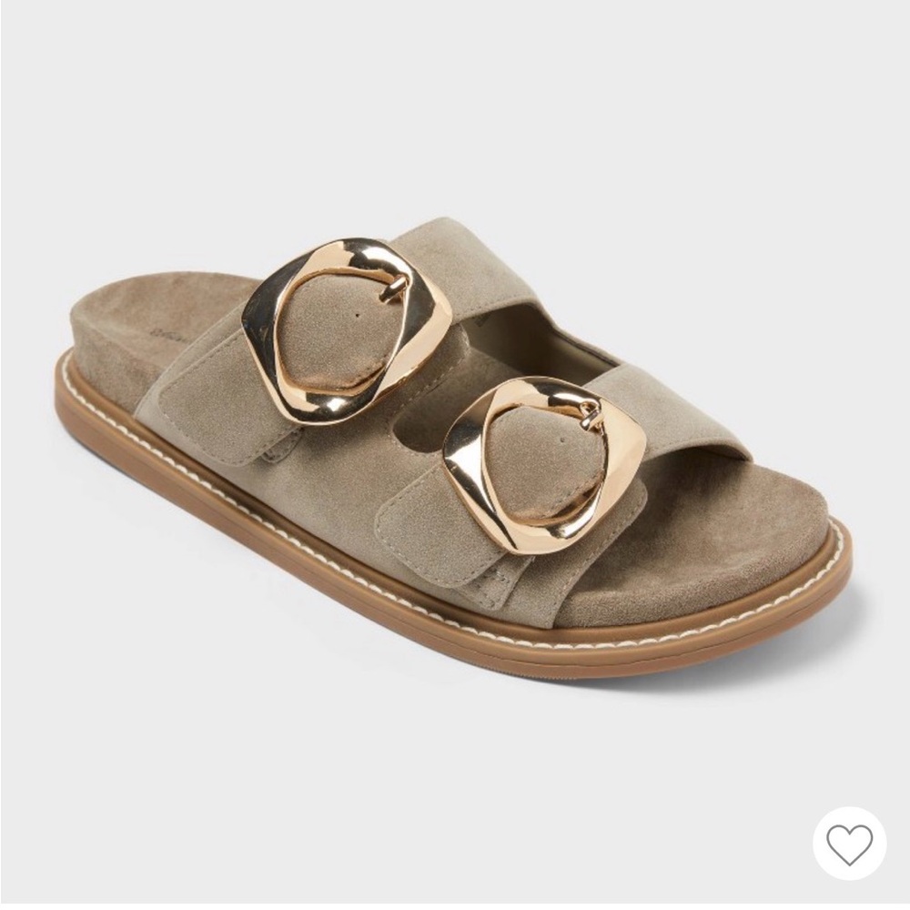 Universal Thread Taupe Ashton Sandals